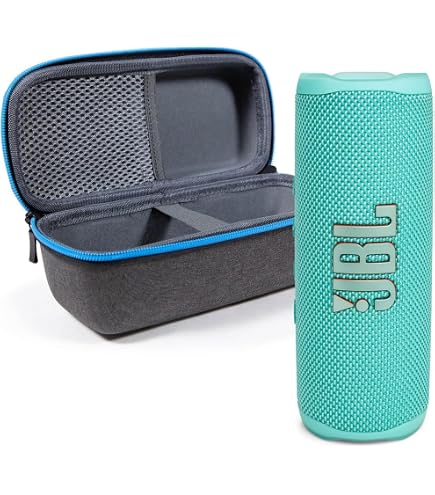 Amazon.com: JBL Flip 6 (Teal) + Bundle with divvi! Protective